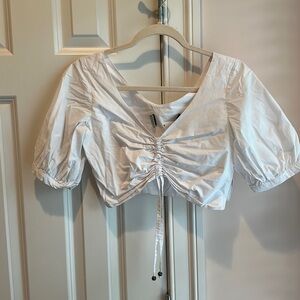 Pinko: white top, size small